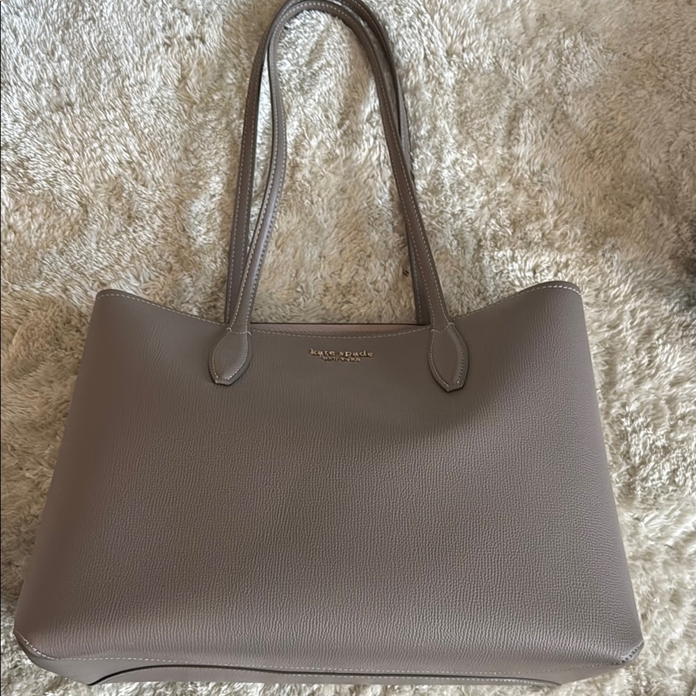 Kate Spade Gray Tote Bag